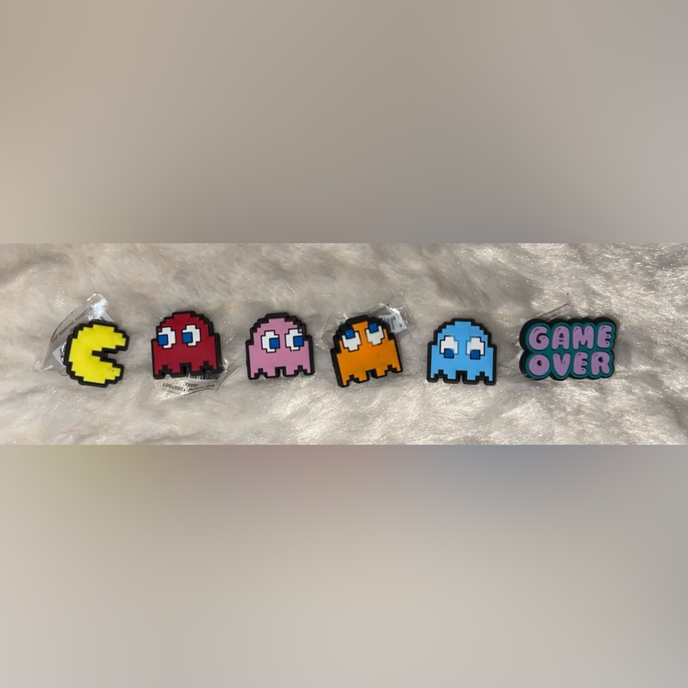 PAC Man Jibbit Shoe Charms